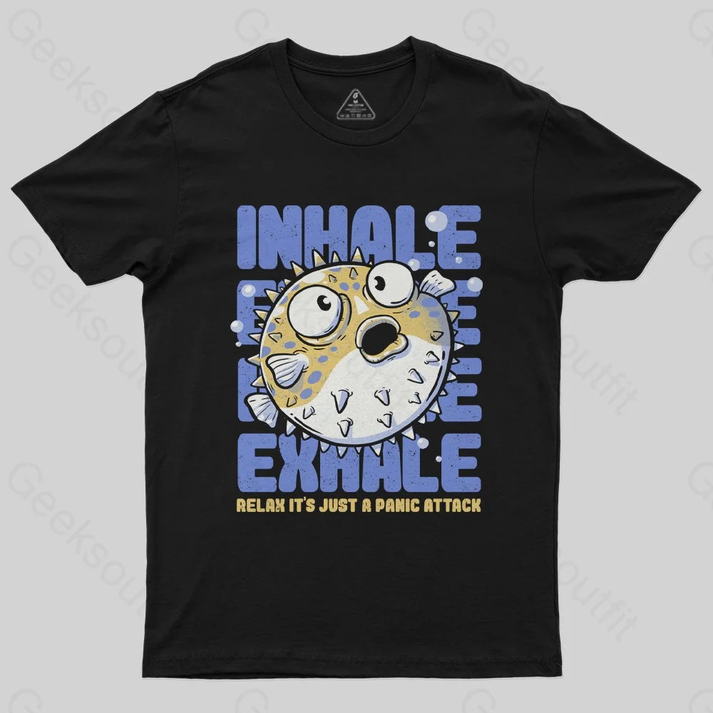 Just a Panic Attack - Funny Fish Sarcasm T-Shirt Just a Panic Attack - Funny Fish Sarcasm T-Shirt