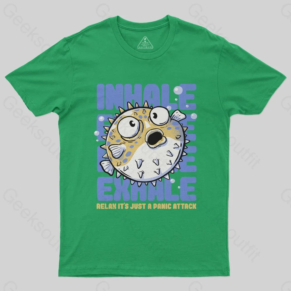 Just a Panic Attack - Funny Fish Sarcasm T-Shirt Just a Panic Attack - Funny Fish Sarcasm T-Shirt