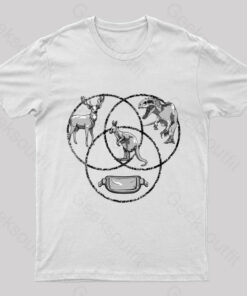 Kangaroo Venn Diagram T-Shirt