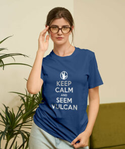 Keep Calm and Seem Vulcan Geek T-Shirt