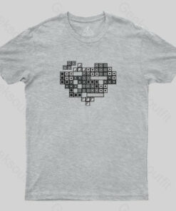Keyboard Heart T-Shirt