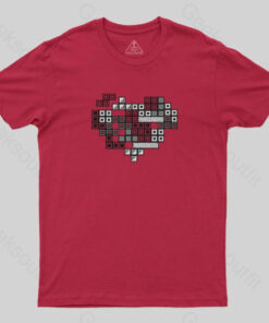 Keyboard Heart T-Shirt