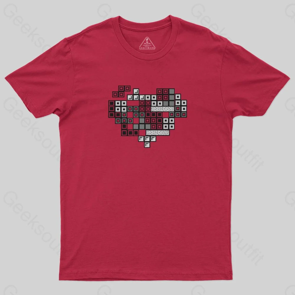 Keyboard Heart T-Shirt Keyboard Heart T-Shirt
