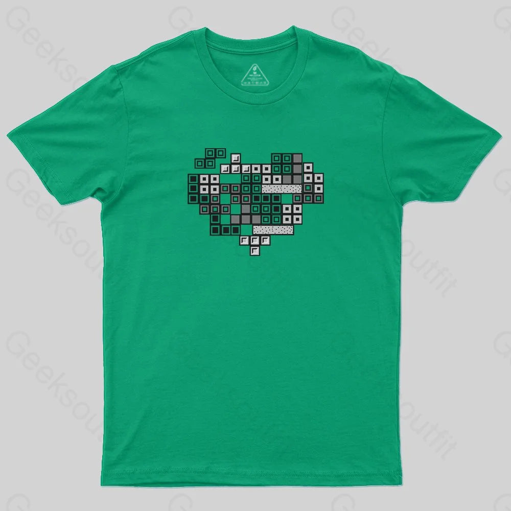 Keyboard Heart T-Shirt Keyboard Heart T-Shirt