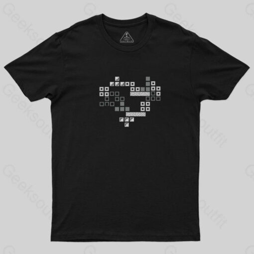 Keyboard Heart T-Shirt