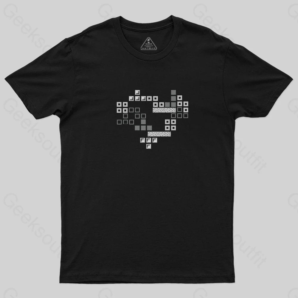 Keyboard Heart T-Shirt Keyboard Heart T-Shirt