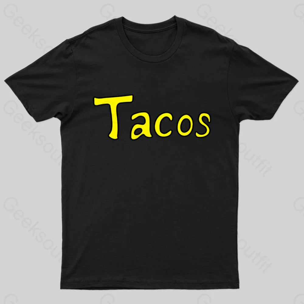 Krilin Tacos Nerd T-Shirt Krilin Tacos Nerd T-Shirt