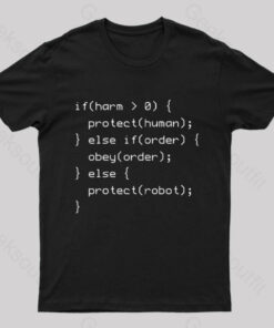 Laws of Robotics Nerd T-Shirt