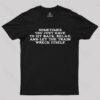 Let The Train Wreck Itself T-Shirt