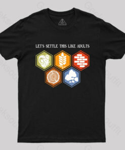 Let’s Settle This Like Adults Geek T-Shirt