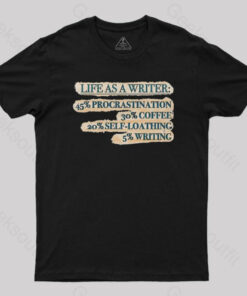 Life As A Writer Geek T-Shirt