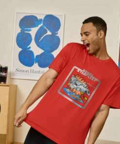 Lightning Bug Knock-off Spaceship Geek T-Shirt