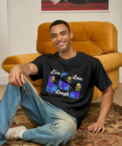 Live, Laugh, Love Geeky Geek T-Shirt