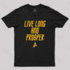 Live Long And Cosmic Voyage Geek T-Shirt