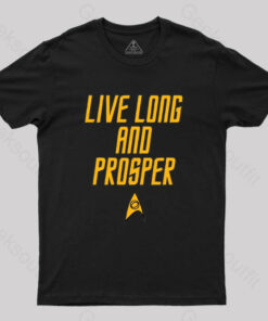 Live Long And Cosmic Voyage Geek T-Shirt