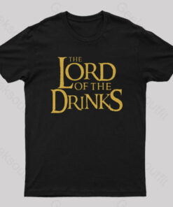 Lord Of The Drinks Nerd T-Shirt