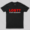 Lost Study Geography T-shirt