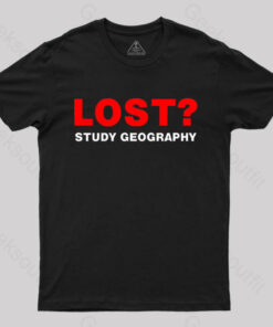 Lost Study Geography T-shirt