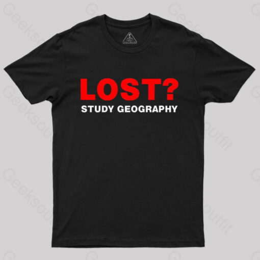 Lost Study Geography T-shirt