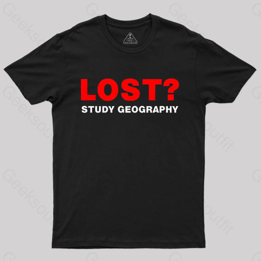 Lost Study Geography T-shirt Lost Study Geography T-shirt