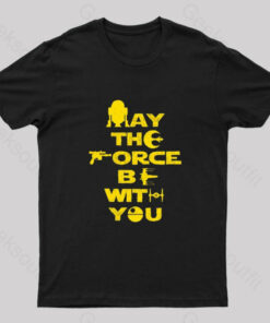 M4y Th3 F0rc3 B3 W1th Y0u Nerd T-Shirt