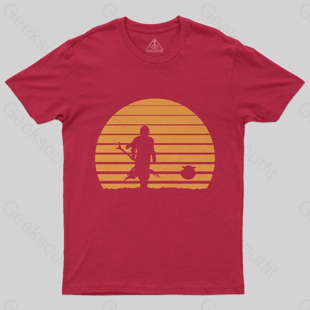 MANDALORIAN SUNSET T-Shirt MANDALORIAN SUNSET T-Shirt
