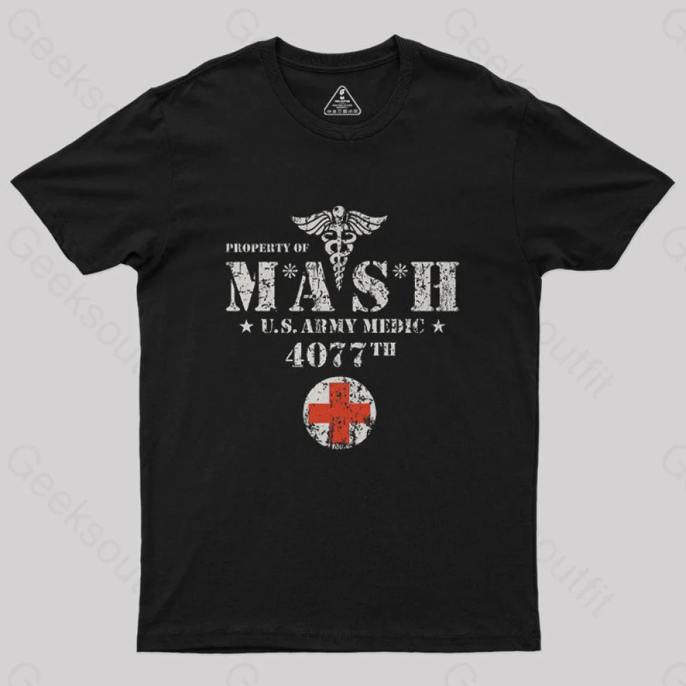 MASH TV Show Geek T-Shirt MASH TV Show Geek T-Shirt
