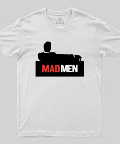 MadMen Back View Logo Geek T-Shirt