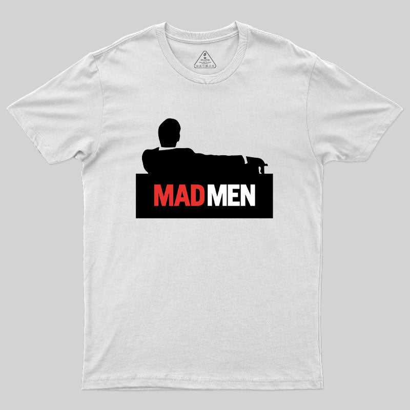 MadMen Back View Logo Geek T-Shirt MadMen Back View Logo Geek T-Shirt