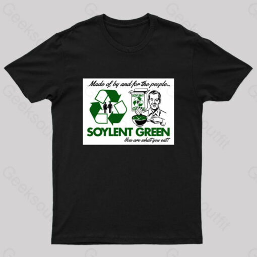 Made Of By And For The People Geek T-Shirt