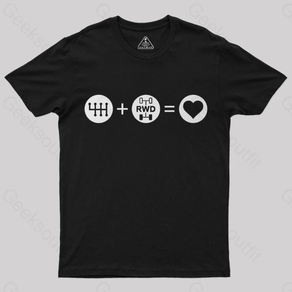 Manual Transmission Plus Rear T-Shirt Manual Transmission Plus Rear T-Shirt