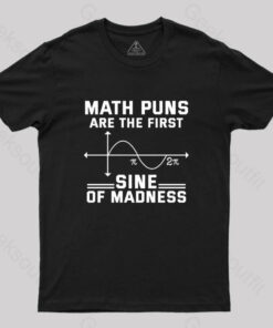 Math Funny Sine Madness Joke Geek T-Shirt