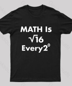 Math Is For Every One Nerd T-Shirt
