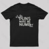 Math Makes Me Numb(er) Nerd T-Shirt