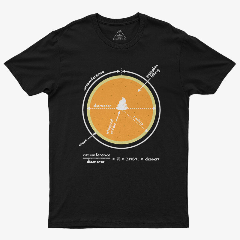 Math Pumpkin Pi Nerd T-Shirt Math Pumpkin Pi Nerd T-Shirt