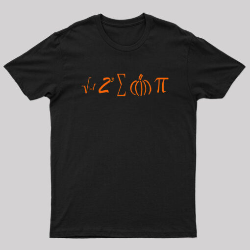 Math Pumpkin Pi Symbol T-Shirt