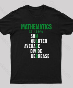 Mathematics is 100 Magic , Statistic, Calculus Nerd T-Shirt
