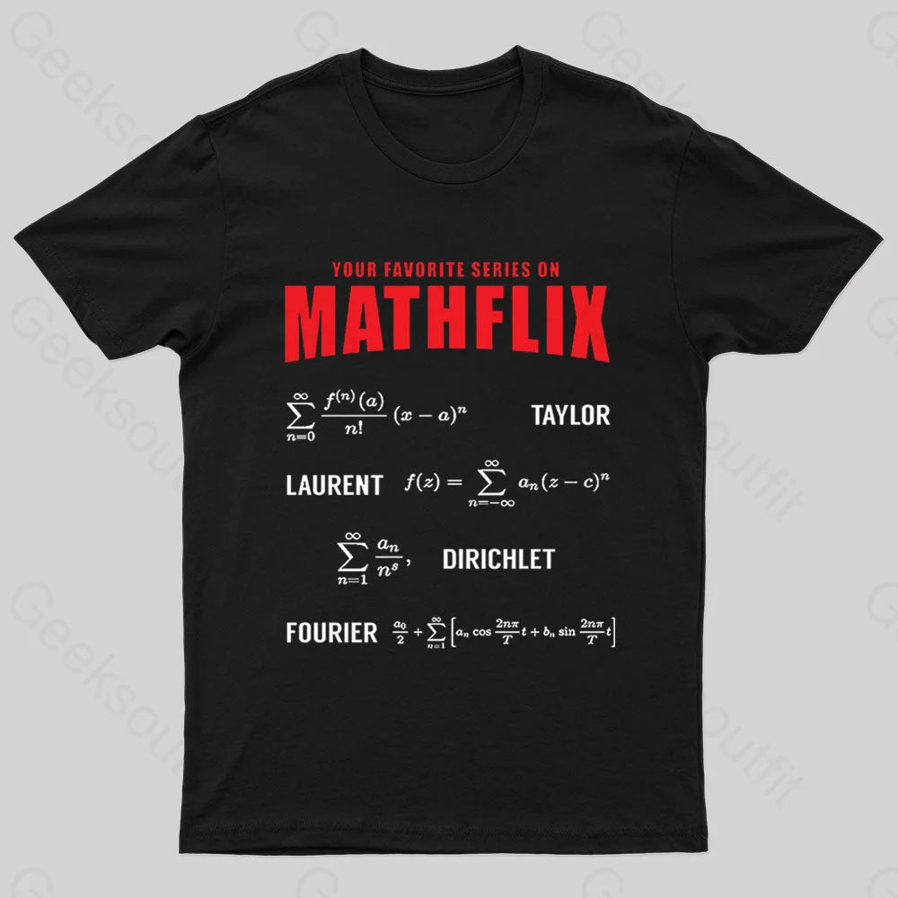 Mathflix Nerd T-Shirt Mathflix Nerd T-Shirt
