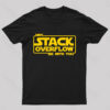 May Stack Overflow Be With You Geek T-Shirt