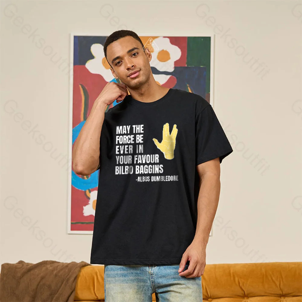 May The Force Be Ever In Your Favour T-Shirt May The Force Be Ever In Your Favour T-Shirt