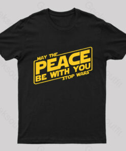 May the Peace Be With You Nerd T-Shirt
