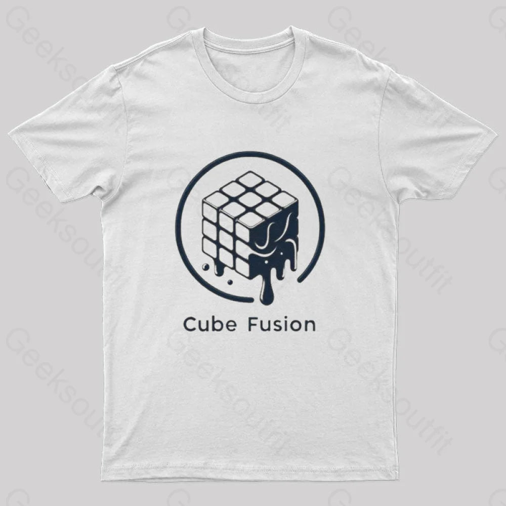 Melting Rubiks Cube T-Shirt Melting Rubiks Cube T-Shirt