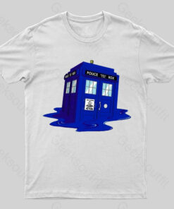 Melting Tardis T-shirt