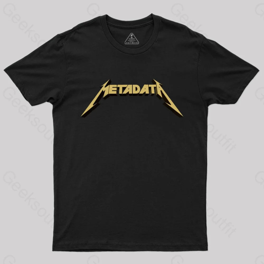 Metadata Gold T-Shirt Metadata Gold T-Shirt