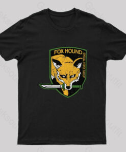 Metal Gear Solid Fox Hound Nerd T-Shirt