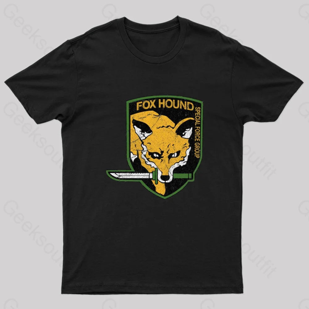 Metal Gear Solid Fox Hound Nerd T-Shirt Metal Gear Solid Fox Hound Nerd T-Shirt