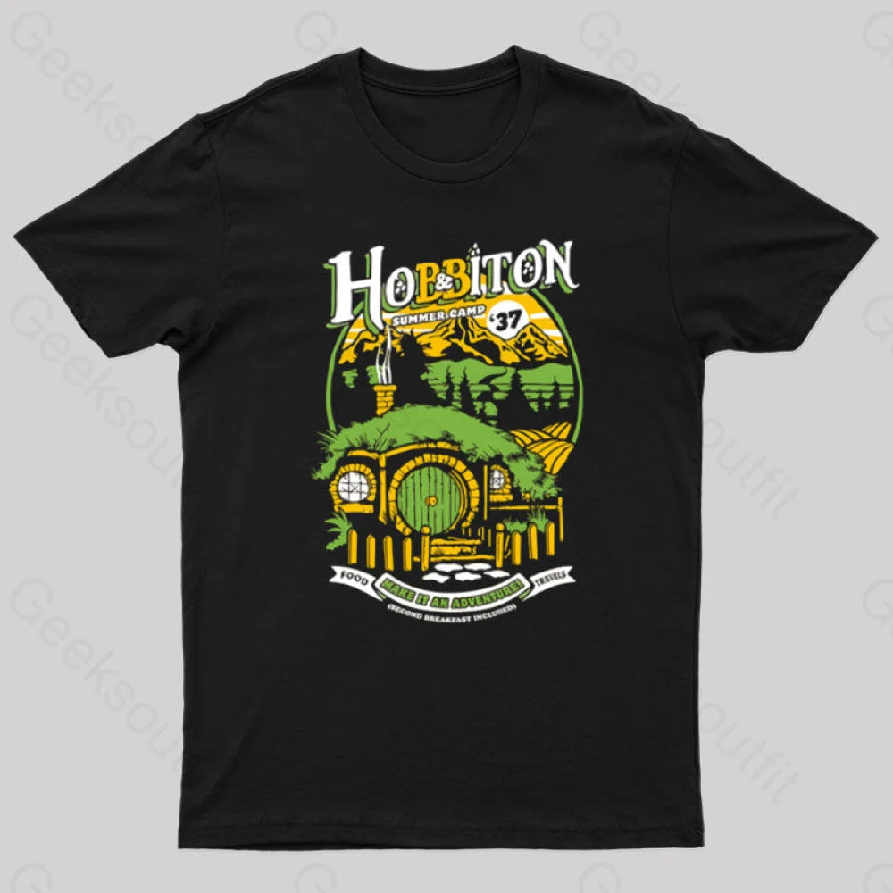 Middle Earth Summer Camp Geek T-Shirt Middle Earth Summer Camp Geek T-Shirt
