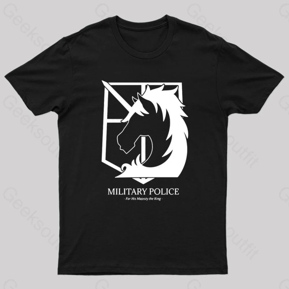 Military Police Geek T-Shirt Military Police Geek T-Shirt