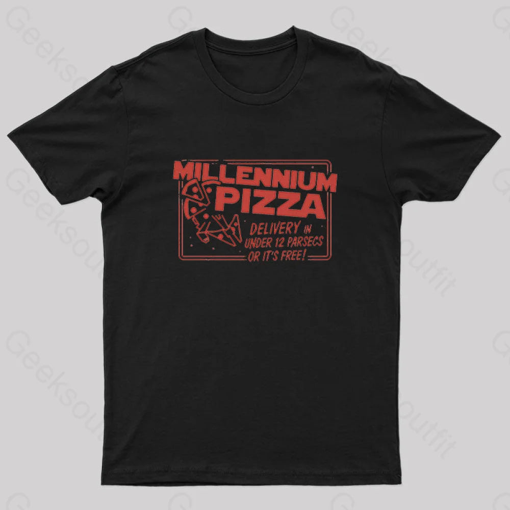 Millennium Pizza Nerd T-Shirt Millennium Pizza Nerd T-Shirt