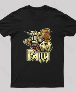 Mini RPG Paladin Nerd T-Shirt
